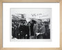 Vanessa Redgrave and Tariq Ali during an anti-Vietnam War demonstration in London, 27 October 1968 art print extra small natural Art Print - Science Museum Shop
