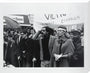 Vanessa Redgrave and Tariq Ali during an anti-Vietnam War demonstration in London, 27 October 1968 stretched canvas extra large none Art Print - Science Museum Shop
