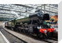 Flying Scotsman at Waverley Station, Edinburgh to celebrate the centenary. stretched canvas small none Art Print - Science Museum Shop