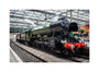 Flying Scotsman at Waverley Station, Edinburgh to celebrate the centenary. unstretched canvas medium none Art Print - Science Museum Shop