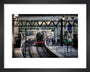Flying Scotsman at Waverley Station, Edinburgh to celebrate the centenary. art print extra small black Art Print - Science Museum Shop