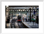 Flying Scotsman at Waverley Station, Edinburgh to celebrate the centenary. art print medium white Art Print - Science Museum Shop