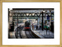Flying Scotsman at Waverley Station, Edinburgh to celebrate the centenary. art print medium gold Art Print - Science Museum Shop