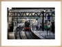 Flying Scotsman at Waverley Station, Edinburgh to celebrate the centenary. art print large natural Art Print - Science Museum Shop