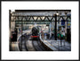 Flying Scotsman at Waverley Station, Edinburgh to celebrate the centenary. art print extra large black Art Print - Science Museum Shop