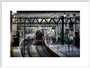 Flying Scotsman at Waverley Station, Edinburgh to celebrate the centenary. art print extra large white Art Print - Science Museum Shop