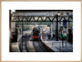 Flying Scotsman at Waverley Station, Edinburgh to celebrate the centenary. art print extra large natural Art Print - Science Museum Shop