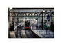 Flying Scotsman at Waverley Station, Edinburgh to celebrate the centenary. unstretched canvas small none Art Print - Science Museum Shop