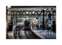 Flying Scotsman at Waverley Station, Edinburgh to celebrate the centenary. unstretched canvas medium none Art Print - Science Museum Shop