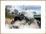 Flying Scotsman leaving Waverley Station, Edinburgh. art print extra large natural Art Print - Science Museum Shop