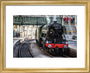 Flying Scotsman at Waverley Station, Edinburgh to celebrate the centenary. art print extra small gold Art Print - Science Museum Shop