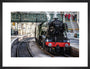 Flying Scotsman at Waverley Station, Edinburgh to celebrate the centenary. art print medium black Art Print - Science Museum Shop