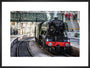 Flying Scotsman at Waverley Station, Edinburgh to celebrate the centenary. art print large black Art Print - Science Museum Shop