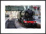 Flying Scotsman at Waverley Station, Edinburgh to celebrate the centenary. art print extra large black Art Print - Science Museum Shop