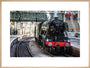 Flying Scotsman at Waverley Station, Edinburgh to celebrate the centenary. art print extra large natural Art Print - Science Museum Shop