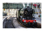 Flying Scotsman at Waverley Station, Edinburgh to celebrate the centenary. unstretched canvas extra large none Art Print - Science Museum Shop