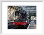 Flying Scotsman at Waverley Station, Edinburgh to celebrate the centenary. art print extra small white Art Print - Science Museum Shop