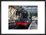Flying Scotsman at Waverley Station, Edinburgh to celebrate the centenary. art print medium black Art Print - Science Museum Shop