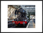 Flying Scotsman at Waverley Station, Edinburgh to celebrate the centenary. art print large black Art Print - Science Museum Shop