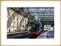 Flying Scotsman at Waverley Station, Edinburgh to celebrate the centenary. art print extra large natural Art Print - Science Museum Shop