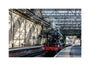 Flying Scotsman at Waverley Station, Edinburgh to celebrate the centenary. unstretched canvas medium none Art Print - Science Museum Shop