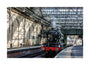 Flying Scotsman at Waverley Station, Edinburgh to celebrate the centenary. unstretched canvas large none Art Print - Science Museum Shop