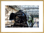 Flying Scotsman at Waverley Station, Edinburgh to celebrate the centenary. art print extra large gold Art Print - Science Museum Shop