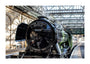 Flying Scotsman at Waverley Station, Edinburgh to celebrate the centenary. unstretched canvas extra large none Art Print - Science Museum Shop
