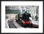 Flying Scotsman at Waverley Station, Edinburgh to celebrate the centenary. art print medium black Art Print - Science Museum Shop