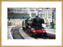 Flying Scotsman at Waverley Station, Edinburgh to celebrate the centenary. art print extra large gold Art Print - Science Museum Shop