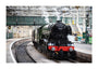 Flying Scotsman at Waverley Station, Edinburgh to celebrate the centenary. unstretched canvas extra large none Art Print - Science Museum Shop