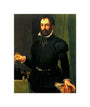 Portrait of a man holding a watch, c 1558. unstretched canvas small none Art Print - Science Museum Shop