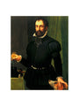 Portrait of a man holding a watch, c 1558. art print medium none Art Print - Science Museum Shop