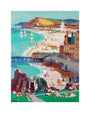Aberystwyth, Oil on canvas, by Leonard Richmond, c.1954 unstretched canvas medium none Art Print - Science Museum Shop