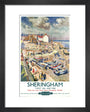'Sheringham', BR poster, 1948-1965 art print extra small black Art Print - Science Museum Shop