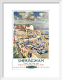 'Sheringham', BR poster, 1948-1965 art print small white Art Print - Science Museum Shop