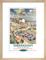 'Sheringham', BR poster, 1948-1965 art print small natural Art Print - Science Museum Shop