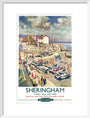 'Sheringham', BR poster, 1948-1965 art print medium white Art Print - Science Museum Shop