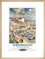 'Sheringham', BR poster, 1948-1965 art print medium natural Art Print - Science Museum Shop
