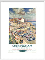 'Sheringham', BR poster, 1948-1965 art print large white Art Print - Science Museum Shop