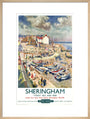 'Sheringham', BR poster, 1948-1965 art print large natural Art Print - Science Museum Shop