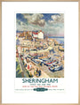 'Sheringham', BR poster, 1948-1965 art print extra large natural Art Print - Science Museum Shop
