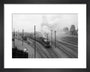 GWR 2-8-0 No 3803 leaving Acton Yard with Dynamometer Car art print extra small black Art Print - Science Museum Shop