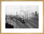 GWR 2-8-0 No 3803 leaving Acton Yard with Dynamometer Car art print large gold Art Print - Science Museum Shop
