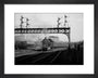 British Railways suburban train leaving Marylebone, 1949 art print extra small black Art Print - Science Museum Shop