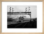 British Railways suburban train leaving Marylebone, 1949 art print small natural Art Print - Science Museum Shop