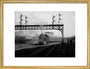 British Railways suburban train leaving Marylebone, 1949 art print medium gold Art Print - Science Museum Shop