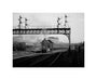 British Railways suburban train leaving Marylebone, 1949 unstretched canvas small none Art Print - Science Museum Shop