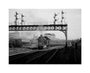 British Railways suburban train leaving Marylebone, 1949 unstretched canvas medium none Art Print - Science Museum Shop