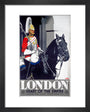 ‘London - Heart of the Empire’, GWR poster, 1939. art print extra small black Art Print - Science Museum Shop